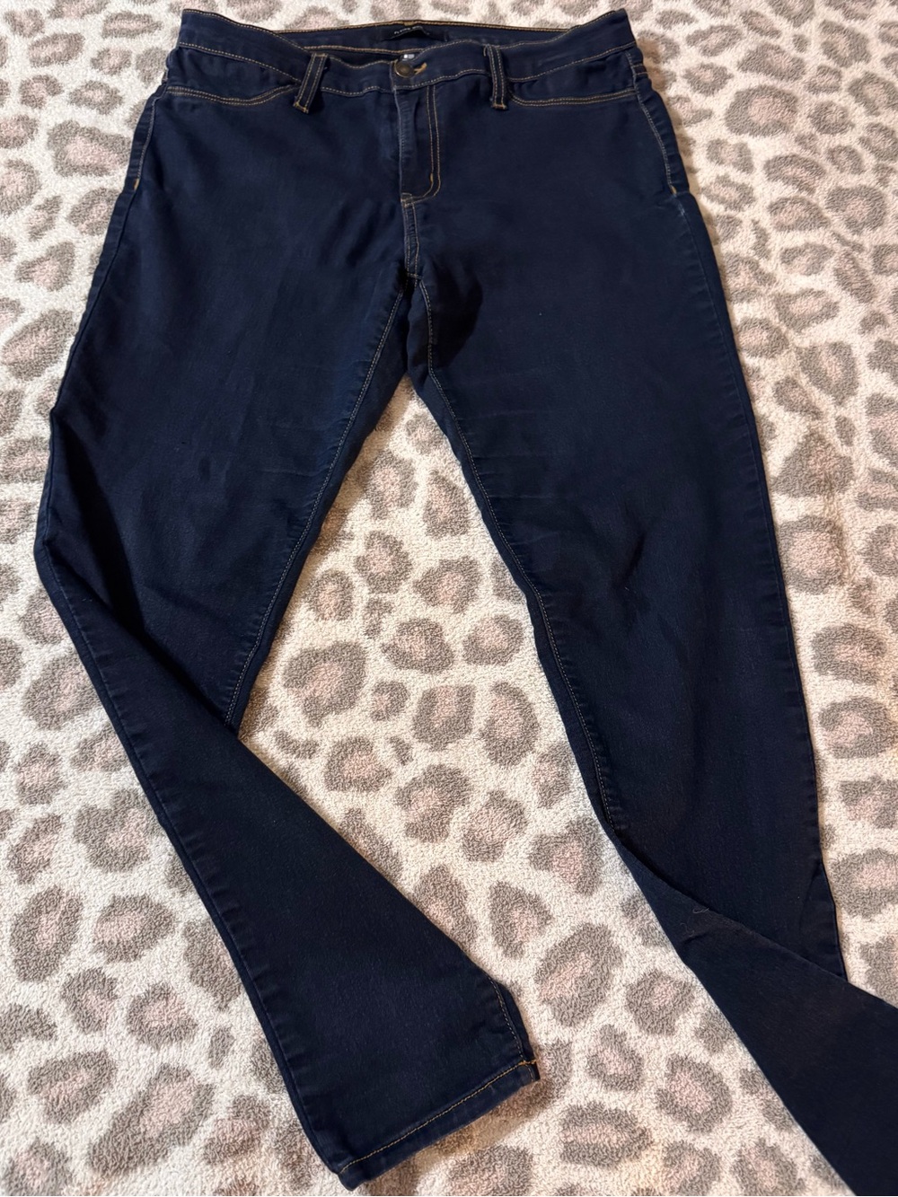 Flying Monkey Dark Navy Skinny Jeans